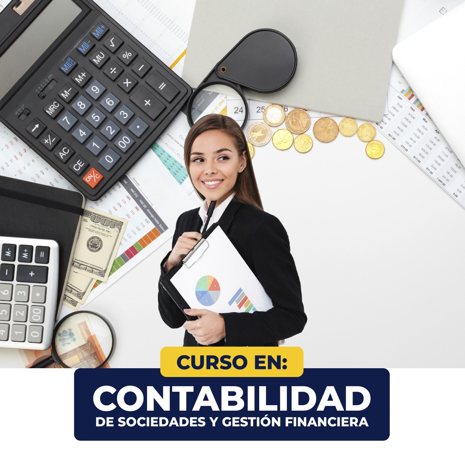 Portada del evento Contabilidad de Sociedades y Gestión Financiera